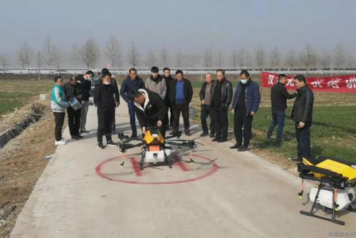 即墨区开展第一期植保无人机操作技术培训