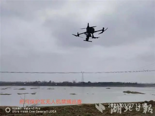 禁捕！安陆一直在行动！无人机出动，非法捕鱼无处遁形