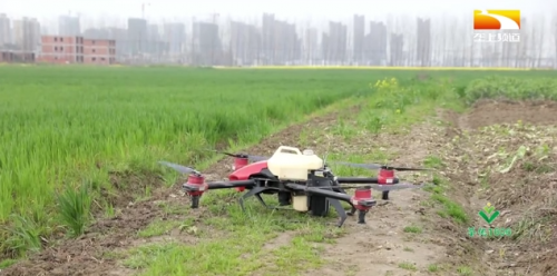 田间地头看春耕 | 天门168台无人机飞防“上岗” 服务春耕生产