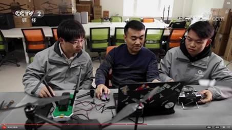 央视报道陕西职业技术学院无人机专业学生参与团队创业事迹