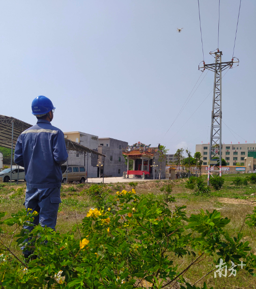 从“人巡”迈向“机巡”，红海湾供电局实现无人机自动巡检全覆盖