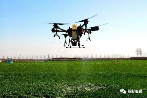 【数字乡村】无人机每小时喷洒麦田150亩提高效率几十倍，深受农民欢迎