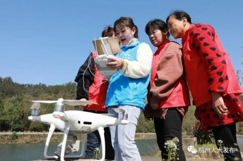 「推进数字化改革 人大代表在行动」“天眼”+无人机，监督巡河的“新姿势”