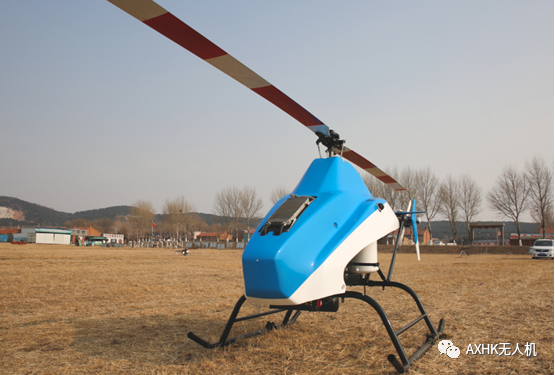 【AX450F油动无人直升机】新版机型测试