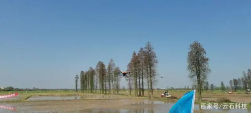 快看 云石YS90无人机飞行作业正在被围观