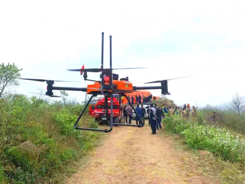 超燃战力！无人机开辟森林火灾救援新通道！