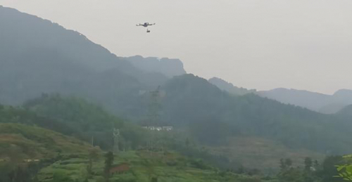 达州高新区森林防火添“新兵”，无人机前来助力