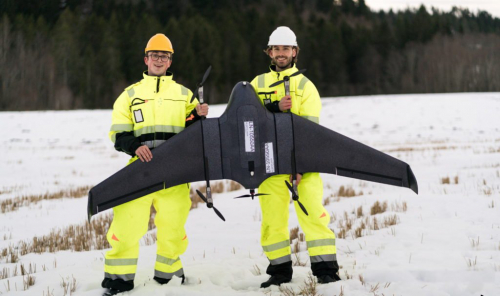 垂起无人机在挪威飞行最长的距离并运送血液样本​