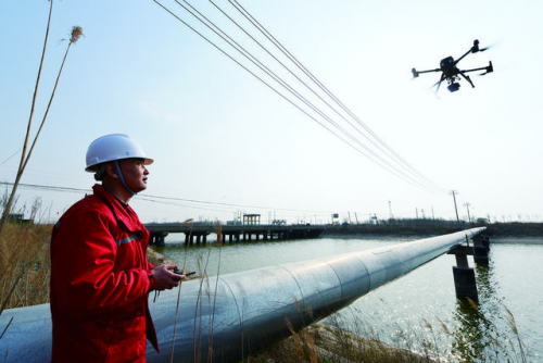 中国石化胜利油田：无人机巡检