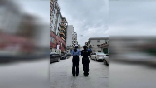 车主们注意！河源交警启用无人机空中巡逻，专门抓拍违法行为