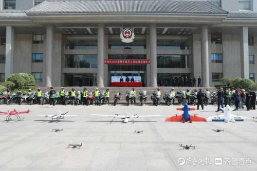 济南警方启动无人机航测铲毒，结果无人机刚飞起来就“报警”