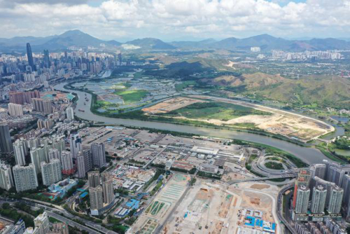 「深圳两会·航拍深圳」河套深港科技创新合作区