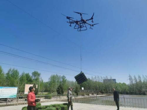 插秧，无人机来了！