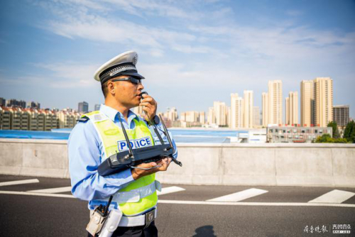 无人机“铁翼中队”，助力济宁交警维护道路畅通安全