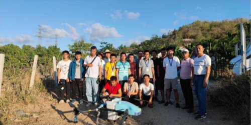 666！三亚新农人“开飞机”干农活