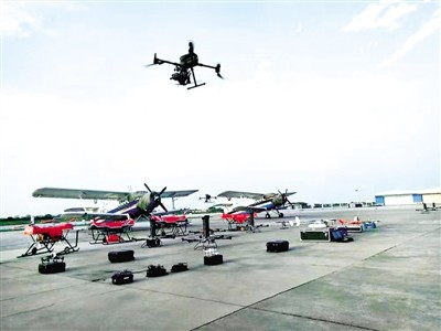 无人机技术助力黄河流域生态保护