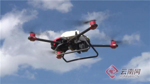 云南蒙自：引进无人机播种技术 加快现代农业建设步伐