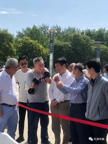 华鼎科技无人机亮相河东区第35届科技周主场活动