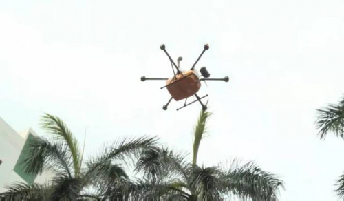 好快！海珠启用无人机运送检测样本，时间缩短2/3！