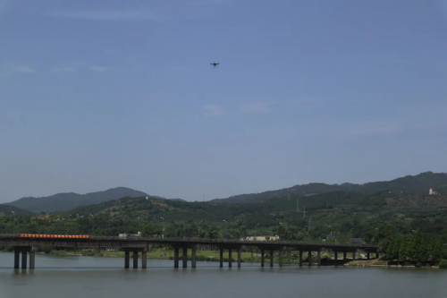 战狼无人机，让金堂防汛抗洪插上科技的翅膀！