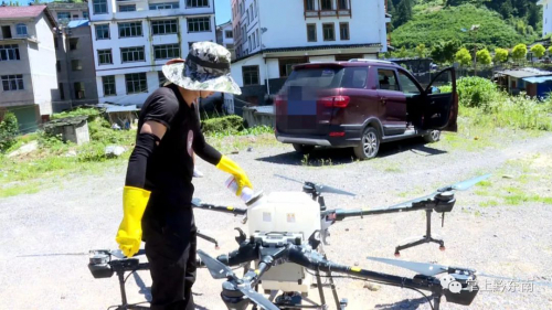 雷山县首次使用无人机做这事！只有想不到，没有做不到……