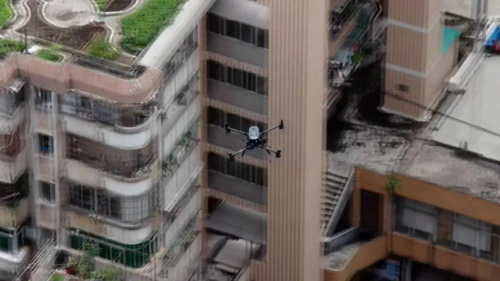 无人机再现芳村上空！这次干了这些事情→