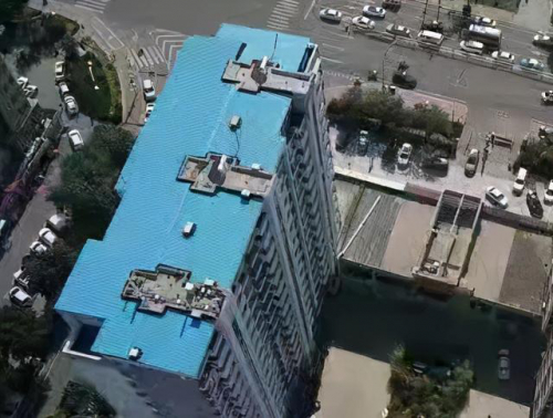 楼顶拆违 无人机上阵