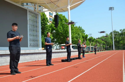 “空中卫士”啸蓝天 高青警用无人机的练与战