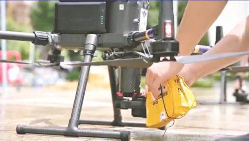 警用无人机空投急救药