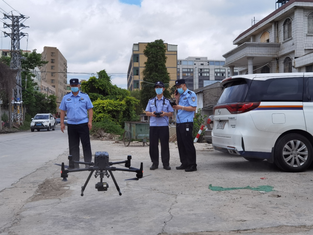 超硬核！里水启用无人机空中巡逻，确保疫情管控无死角！
