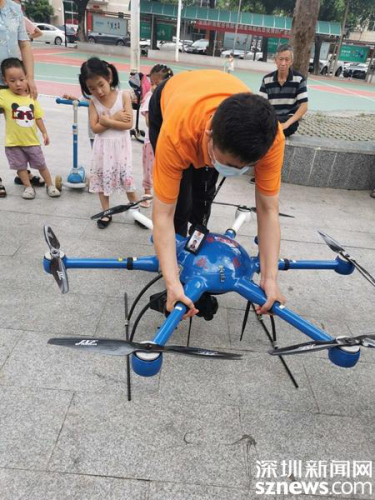 无人机天上飞、便利贴随身带 龙岗吉华防疫频出新招