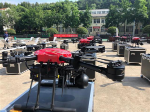 28架无人机加入湖北省森林防火“大军”