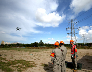 无人机巡检备战台风“烟花”