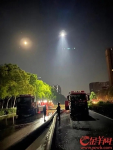 无人机救援队亮相洪区