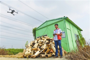 中山市运用无人机巡查 让田园“颜值在线”