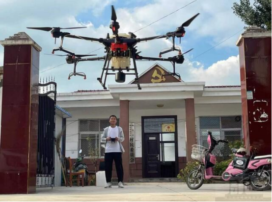 西华：50架无人机水灾之后忙消杀