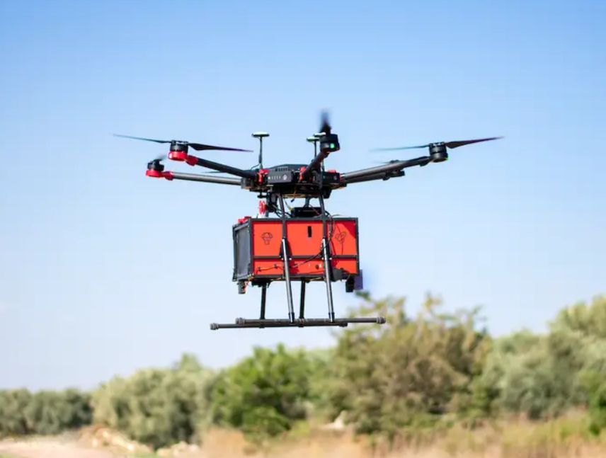 TikTok超220万人围观，无人机配送流程