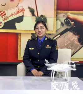 喊话南京市民的“无人机小姐姐”火了！背后原来有这样的故事