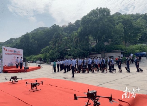 无人机监测毒品原植物种植点，广州天河启动禁毒踏查行动