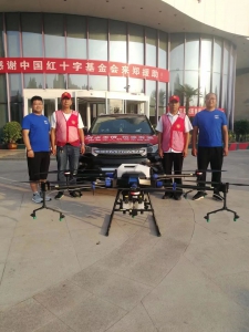 南京拓攻无人机奋战在河南抗灾战疫第一线