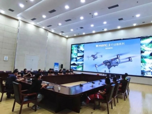 无人机助力景区防火廊道建设