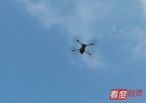 无人机助力工地扬尘防控监督