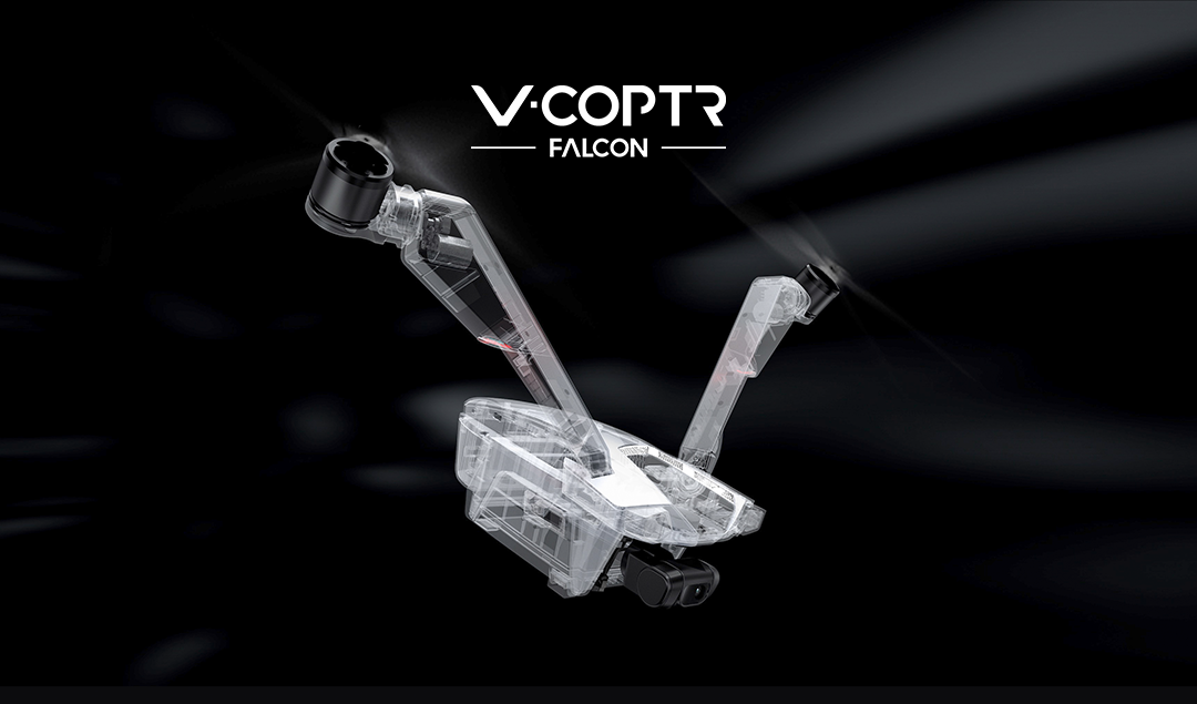 零零正式发售50分钟续航双旋翼Falcon“猎鹰”无人机
