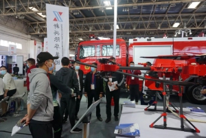 展会直击 | 卓翼携天枢-X12高层灭火系留无人机亮相北京消防展