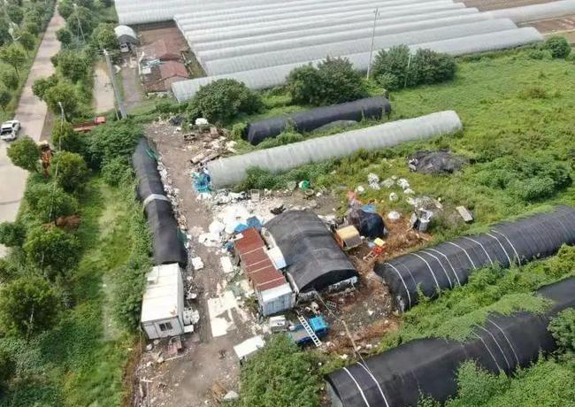 无人机助力 江阴青阳镇这一处垃圾堆放点被整改！