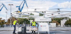 德国DB Schenker 和 Volocopter 推出巨型送货无人机