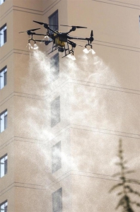 无人机战“疫”