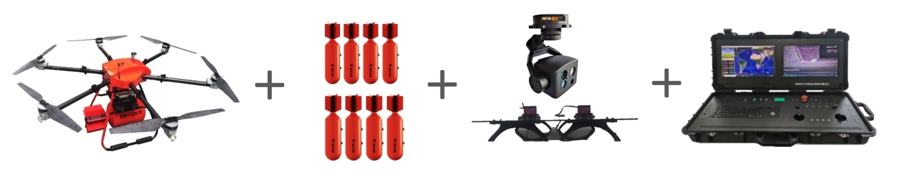 航空消防投弹灭火及物资投送系统 (六旋翼重载无人机)_无人机网(www.youuav.com) 航空消防投弹灭火及物资投送系统 (六旋翼重载无人机)_无人机网(www.youuav.com)