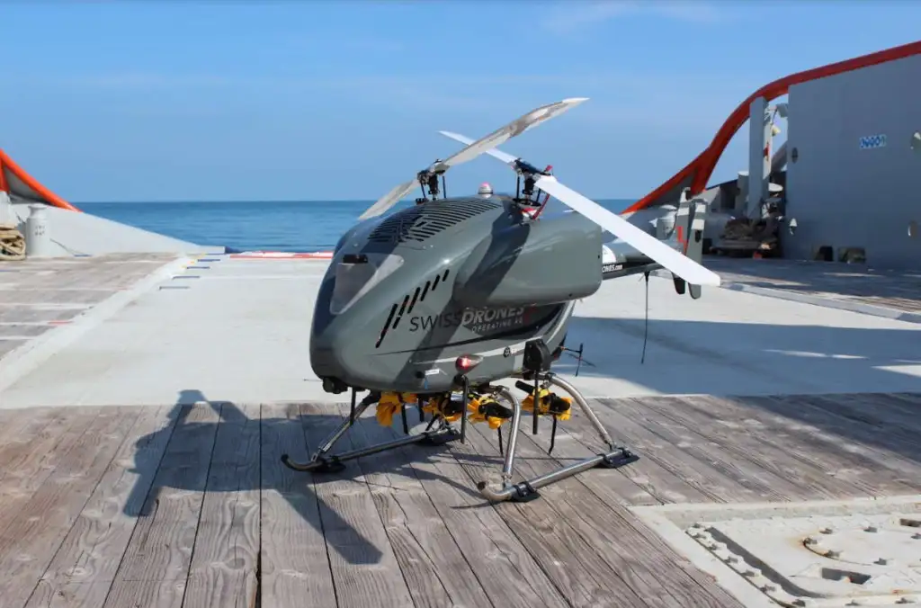 SwissDrones和CLS集团部署海上行动