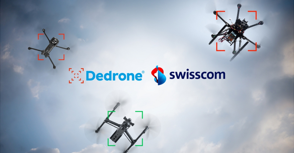 美国Dedrone公司和瑞士Swisscom公司联手防范危险的无人机
